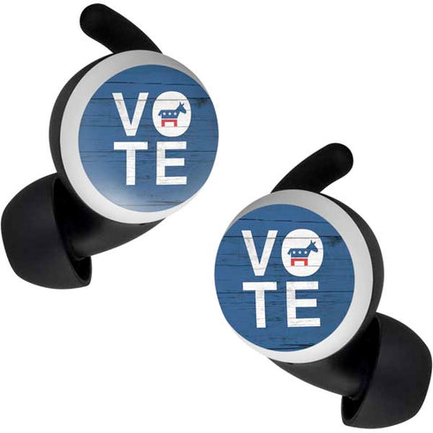 Vote Democrat Google Pixel Buds Skin